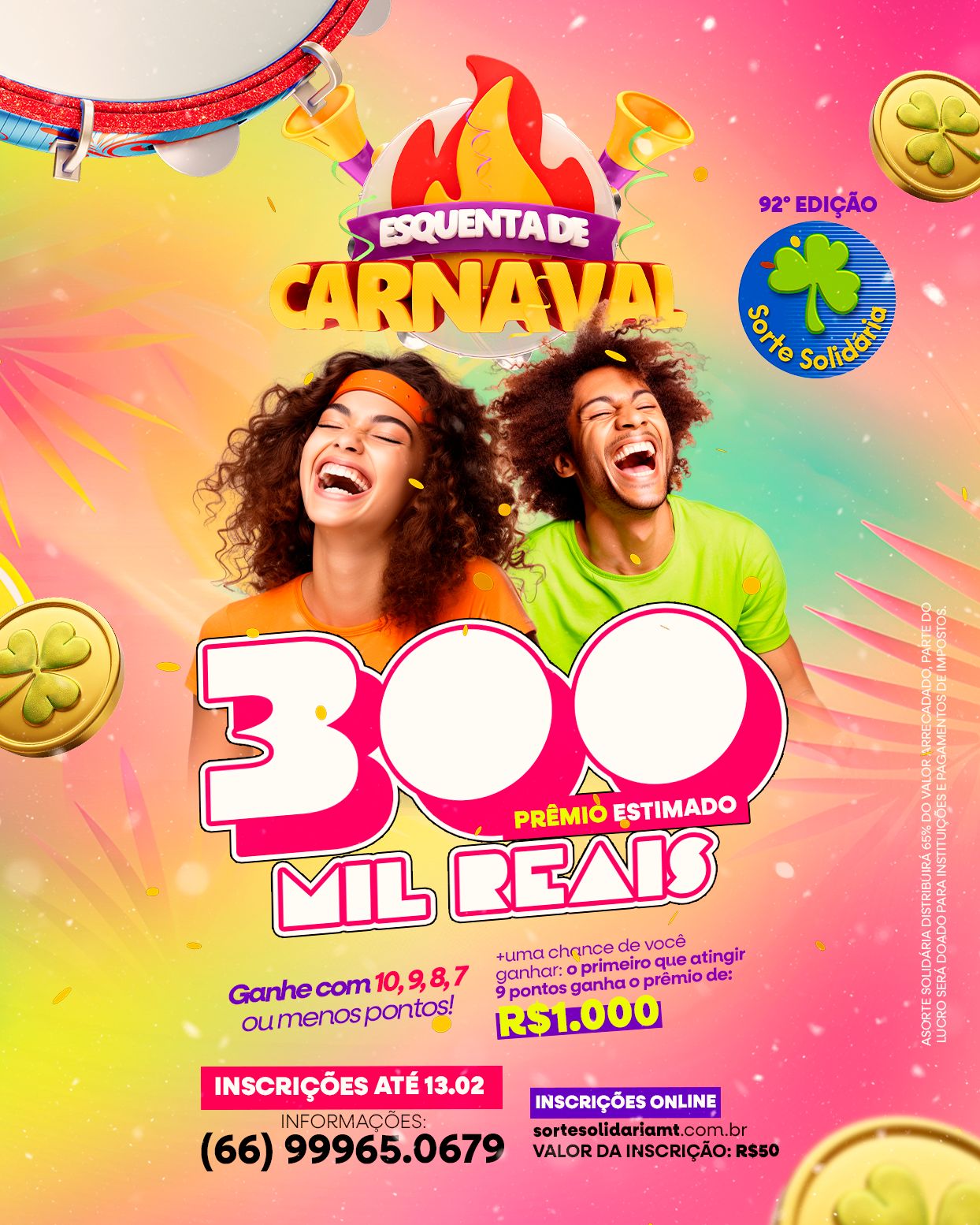 92ª Edição Sorte Solidária